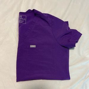 💜 FIGs “Magic purple” Catarina scrub top